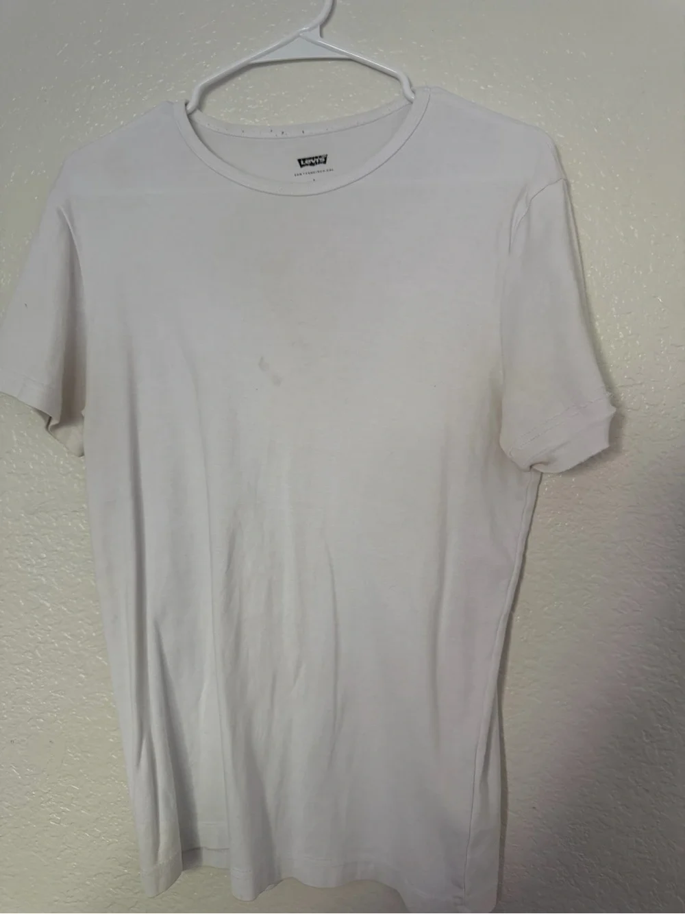 Levi's White and Deep Red Crew Neck Tee Duo